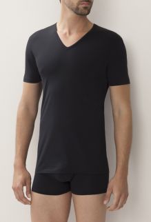 Schwarzes Zimmerli Pure Comfort Shirt kaufen 