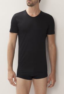 Schwarzes Zimmerli Sea Island Shirt für den Mann kaufen